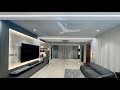 4BHK Premium Interiors at My Home Bhooja, Hyderabad | Hafele Blum Glaks Kitchen | Techno Matt Italy