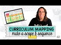 Curriculum Mapping Example + Scope \u0026 Sequence Tips for Elementary Teachers