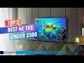 ▶️ Top 5 Best 4K TVs Under $500 (2025) 📺 | Sharp, Smart \u0026 Super Affordable!