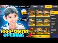 I Got All Rare Bundles And Evo Gun Skins From Crates Opening 1000+ Crates -Garena Free Fire