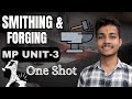 Smithing and Forging – Manufacturing Process Unit 3