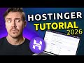 Hostinger Tutorial 2026 | Learn How To Build \u0026 Host A Website Like A PRO!