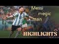 Leo Messi Surprised Argentina's fans | Messi magic sets up win