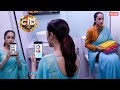 Purvi went to the washroom and took a selfie wearing a saree || CID | Latest Episode ||