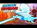 We Spent 100 Days In Minecraft Building A Kingdom In A World Of Dragons