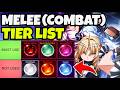 SAILOR PIECE MELEE/COMBAT TIER LIST (RANKING ALL BEST MELEE/COMBAT) | ROBLOX SAILOR PIECE