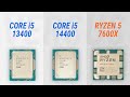 Core i5-14400 vs Core i5-13400 vs Ryzen 5 7600X w/ RTX 4090: Test in 7 games
