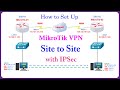 MikroTik - Setup VPN Site-to-Site Using IPsec Between Two MikroTik Routers