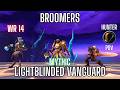 Mythic Lightblinded Vanguard - WR 14 - Hunter POV  - BROOMERS - The Voidspire