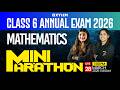 Class 6 Maths Annual Exam 2026 | Mini Marathon | Full Revision \u0026 Sure Shot Questions | Xylem Class 6