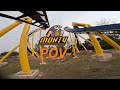 Montu Front Row 4K POV | Busch Gardens Tampa Bay