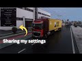 ETS2  | PNG /SNOWY MOON + Reshade personal preset test and Download link