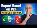 Comment exporter Excel en PDF avec VBA en 1 clic ! ⚡