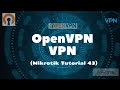 Mikrotik Tutorial 43: Configuring OpenVPN in Mikrotik Router for Remote User