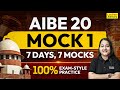 AIBE 20: Mock Test - 1 | AIBE 20 Preparation | Most Important Questions for AIBE 2025