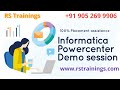 Informatica Power center Introduction | Informatica Demo | Informatica for Beginner | RS Trainings