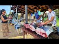 Hero!! Amazing Village Best Street Market Fish Market Day OF Fisherman Sri Lanka