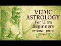 Vedic Astrology Class for Ultra Beginners Part 2 by Sunil John