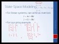System Dynamics and Control: Module 27a - Introduction to State-Space Modeling