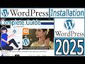 How to Install WordPress locally in Xampp Localhost on Windows 10/11 [ 2025 ] Use WORDPRESS for FREE
