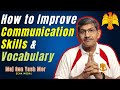 How to improve Communication Skills \u0026 Vocabulary by Maj Gen Yash Mor #ssbtips #englishspeaking #nda