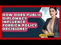 How Does Public Diplomacy Influence Foreign Policy Decisions? - International Policy Zone