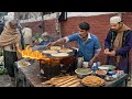 MOST WANTED 😍 PURE Punjabi SAAG PARATHA | Giant Tawa Breakfast | Street Food Lahore Pakistan