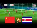 COSTA RICA vs CHINA – Two Worlds, One Pitch! | Women’s International Gameplay | FIFA23 Ultra HD