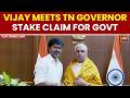 TVK Chief Vijay Meets Governor For 4th Time To Seal Government Formation \u0026 Become Chief Minister