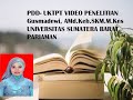 PDD-UKTPT Penelitian Serdos 2021