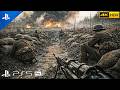 (PS5) Operation Dragoon Battle | Realistic ULTRA Graphics Gameplay [4K 60FPS HDR] Battlefield V