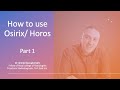 How to use Osirix/ Horos - part 1