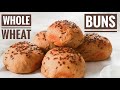 Healthy Whole Wheat Pav /Buns | No Yeast, No Egg, No Maida | Whole Wheat Ladi Pav - Without Yeast