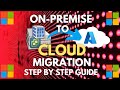 Migrate Virtual Machines On-Premise to Azure Cloud | VMware Cloud Migration Azure | Step by Step
