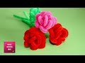 DIY : How to make a rose using pipe cleaner / Spring Crafts