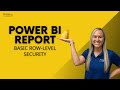 Power BI: Basic Row-Level Security