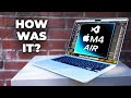 M4 MacBook Air after a month | developer's machine