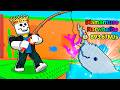 Starting Over Using FISHING ONLY Brainrots in Escape Tsunami!