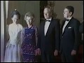 The Reagan’s with President of West Germany Karl Carstens on October 4, 1983