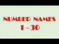 Number Names | Number Names 31 to 50 | Number Spelling | For Kids #numbernames