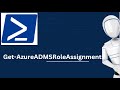Get-AzureADMSRoleAssignment | Get-AzureADMSRoleAssignment PowerShell Commands