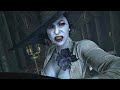 Resident Evil 8 Village - Lady Dimitrescu Boss Fight \u0026 Transformation (4K 60FPS)