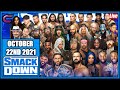 NEW SEASON OF SMACKDOWN - WWE Smackdown October 22nd 2021 Live Stream: Full Show