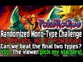 PokeRogue RANDOMIZED MONO-TYPE FINALE | Finishing Flying AND Grass tonight! | You pick my starters!