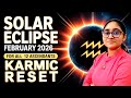 SOLAR ECLIPSE 2026 in AQUARIUS with 5 Planets | Life Focus \u0026 Events For All 12 SIGNS