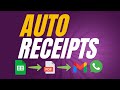 Generate Receipts/Invoices Automatically - Easy Google Sheets Method!