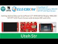 ARDUINO IDE + Elecrow CrowPanel 3.5 Inch ESP32 Display 480x320 ILI9488 + LVGL | Getting Started