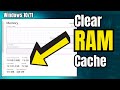 How to Clear RAM Cache in Windows 10/11 (2026) | 🚀 Make Computer Faster