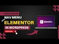 How To Add Navigation Menu With Elementor In WordPress (Step-By-Step Tutorial)