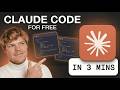 How To Use Claude Code For Free (open source)?